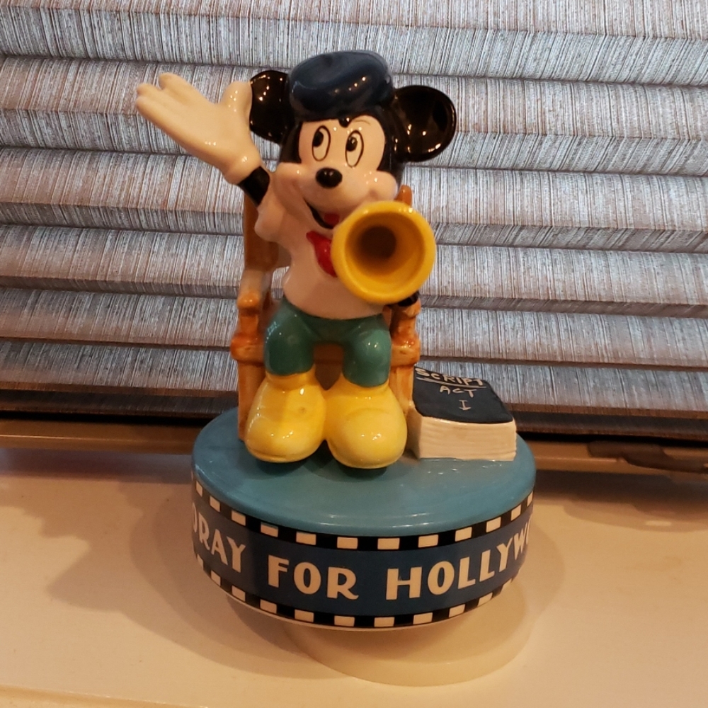 Schmid Disney Mickey Music box figure